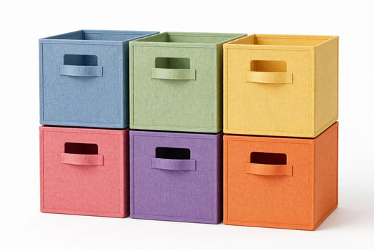 Mini Storage Boxes Organizer - Multipurpose (Pack of 6)