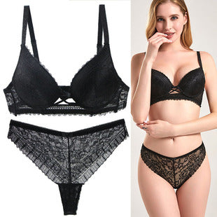 2026 Factory Direct Sales Foreign Trade European and American Lingerie Plus Size Sexy Bra Set Amazon Hot-Selling Dropshipping