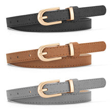 New Foreign Trade Hot-Selling I-Buckle Thin Belt for Women, Fashionable, High-End, Versatile Dress, Suit Decorative Belt