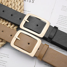 New Foreign Trade Hot-Selling I-Buckle Thin Belt for Women, Fashionable, High-End, Versatile Dress, Suit Decorative Belt