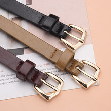 New Foreign Trade Hot-Selling I-Buckle Thin Belt for Women, Fashionable, High-End, Versatile Dress, Suit Decorative Belt