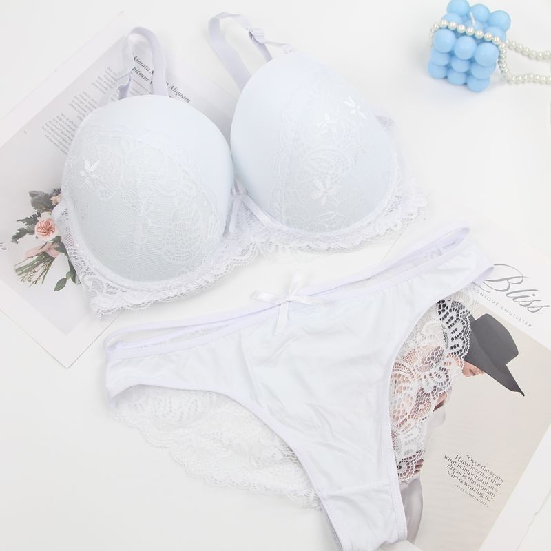 2026 Factory Direct Sales Foreign Trade European and American Lingerie Plus Size Sexy Bra Set Amazon Hot-Selling Dropshipping