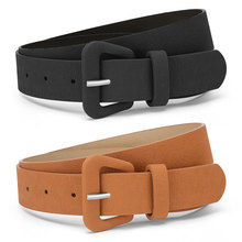 New Foreign Trade Hot-Selling I-Buckle Thin Belt for Women, Fashionable, High-End, Versatile Dress, Suit Decorative Belt